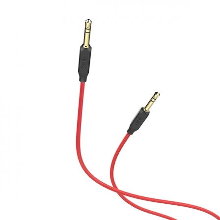 

Аудiокабель HOCO UPA11 AUX audio cable Red