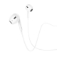 Навушники BOROFONE BM30 Max Acoustic wire control earphones for iP with mic White