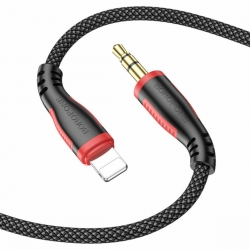 Аудiо-кабель BOROFONE BL14 Digital audio conversion cable for iP Black