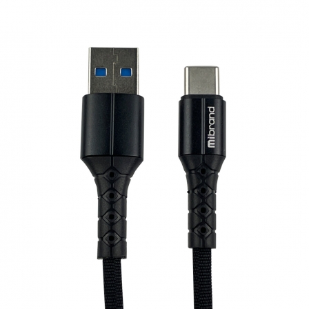 Кабель Mibrand MI-12 High Current Charging Line USB for Type-C 5A 1m Black
