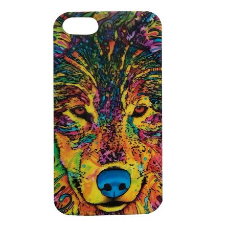 Чехол-накладка iPhone 5/5S Волк