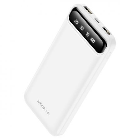 

Зовнішній акумулятор BOROFONE BJ14 Freeway Power bank 10000mAh White