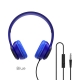 Навушники BOROFONE BO5 Star sound wired headphones Blue