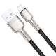 Кабель Baseus Cafule Series Metal Data Cable USB to IP 2.4A 1m Black