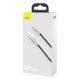 Кабель Baseus Cafule Series Metal Data Cable USB to IP 2.4A 1m Black