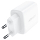 Мережевий зарядний пристрій ACEFAST A25 PD20W (USB-C+USB-A) dual port charger White