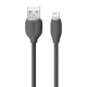 Кабель Baseus Jelly Liquid Silica Gel Fast Charging Data Cable USB to iP 2.4A 1.2m Black