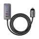 АЗП Baseus Share Together PPS multi-port Fast charging with extension cord 120W 3U+1C Gray