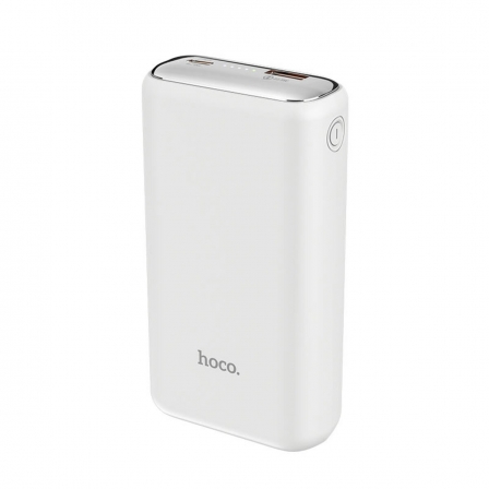 

Зовнішній акумулятор HOCO Q1A Kraft fully compatible power bank(20000mAh) White