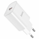 Мережевий зарядний пристрій HOCO N14 Smart Charging single port PD20W charger White