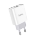 Мережевий зарядний пристрій HOCO C81A Asombroso single port charger set(Micro) White