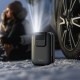 Автомобільний насос HOCO S53 Breeze portable smart air pump Black