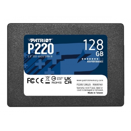SSD Patriot P220 128GB 2.5" 7mm SATAIII