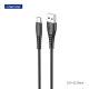 Кабель CHAROME C20-02 USB-A to USB-C charging data cable Black