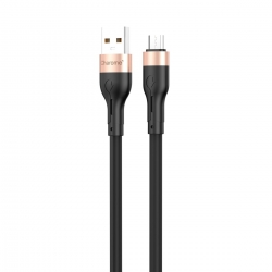 Кабель CHAROME C23-01 USB-A to Micro charging data cable Black