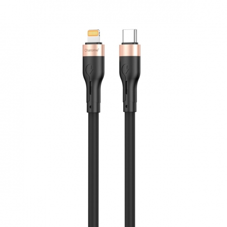Кабель CHAROME C23-05 USB-C to Lightning charging data cable Black