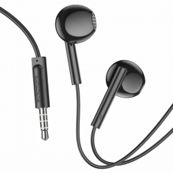 Навушники BOROFONE BM76 Ocean universal earphones with microphone Black