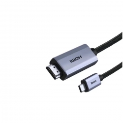 Кабель Baseus High Definition Series Graphene Type-C to HDMI 4K Adapter Cable 2m Black