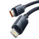 Кабель Baseus Crystal Shine Series Fast Charging Data Cable Type-C to iP 20W 2m Black