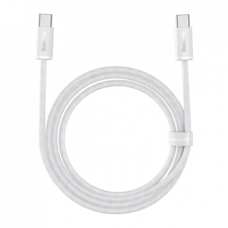 Кабель Baseus Dynamic Series Fast Charging Data Cable Type-C to Type-C 100W 2m White