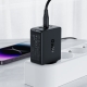 Мережевий зарядний пристрій ACEFAST A41 PD65W GaN (2*USB-C+USB-A) charger Black