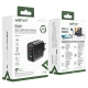 Мережевий зарядний пристрій ACEFAST A41 PD65W GaN (2*USB-C+USB-A) charger Black