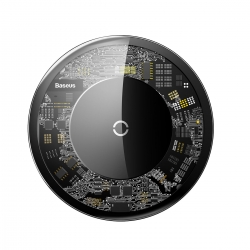 Бездротовий зарядний пристрій Baseus Simple Wireless Charger Crystal