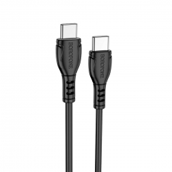 Кабель BOROFONE BX51 Triumph 60W charging data cable Type-C to Type-C Black