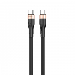 Кабель CHAROME C23-04 USB-C to USB-C charging data cable Black