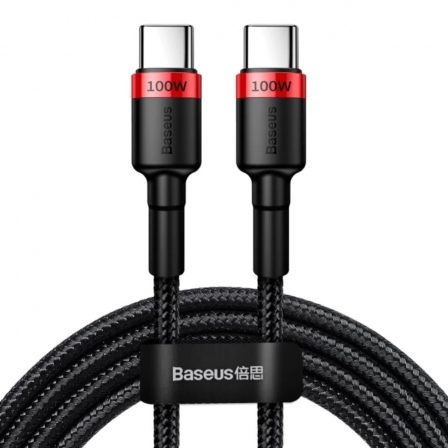 

Кабель Baseus Cafule PD2.0 100W flash charging USB For Type-C cable (20V 5A)2m Red+Black