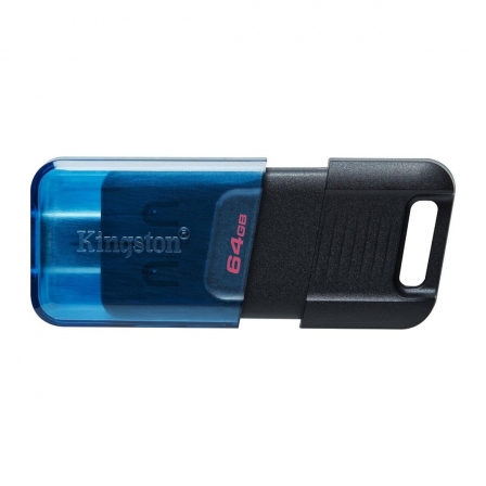 Flash Kingston USB 3.2 DT 80M 64GB Type-C Black/Blue