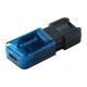 Flash Kingston USB 3.2 DT 80M 64GB Type-C Black/Blue