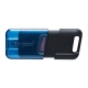 Flash Kingston USB 3.2 DT 80M 256GB Type-C Black/Blue