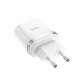 Мережевий зарядний пристрій HOCO C12Q Smart QC3.0 charger White