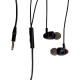 Навушники CHAROME A4 Graphite metal universal earphone with mic Black