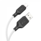Кабель HOCO X90 Cool silicone charging data cable for iP White