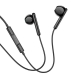 Навушники HOCO M93 wire control earphones with microphone Black
