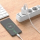 Мережевий зарядний пристрій HOCO C106A Leisure single port charger set(Micro) White