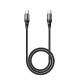 Кабель HOCO X50 Type-C to Type-C Exquisito 100W charging data cable(L1M) Black