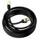 Кабель HOCO US02 Level pure copper gigabit ethernet cable(L5M) Black