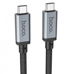 Кабель HOCO US05 USB4 100W HD high speed data cable(L2M) Black