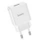 Мережевий зарядний пристрій HOCO C106A Leisure single port charger White