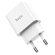 Мережевий зарядний пристрій HOCO C106A Leisure single port charger White