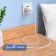 Мережевий зарядний пристрій HOCO C106A Leisure single port charger White