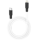 Кабель HOCO X21 Plus Type-C to iP 3A, 20W, 1m,  black and white