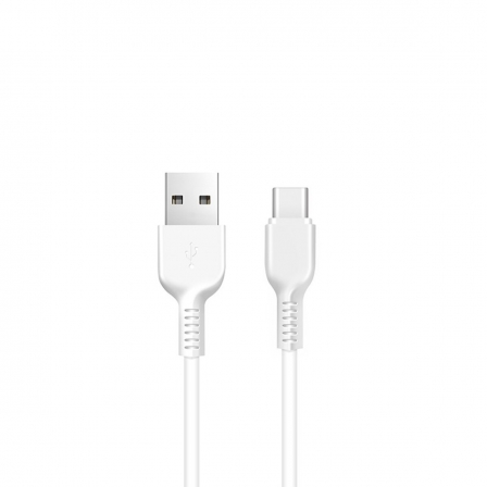 

Кабель HOCO X20 USB to Type-C 3A, 2m, PVC, TPE connectors, White