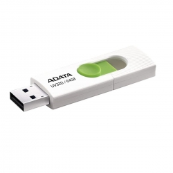 Flash A-DATA USB 3.0 AUV 320 64Gb White/Green