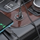 Автомобільний зарядний пристрій BOROFONE BZ18A PD20W+QC3.0 car charger set(Type-C to Type-C) Black