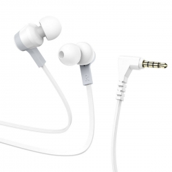 Навушники HOCO M86 Oceanic universal earphones with mic White
