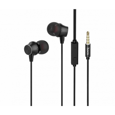 Навушники HOCO M51 Proper sound universal earphones with mic Black